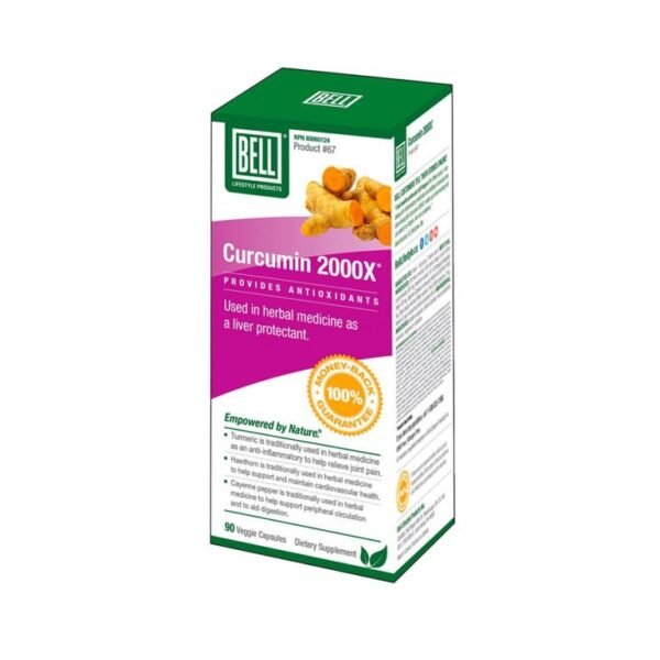 Bell Curcumin 2000X 90Vcaps