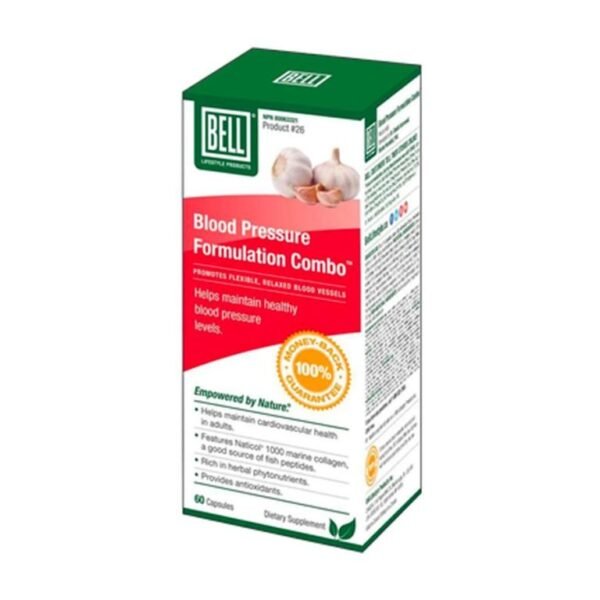 Bell Healthy Blood Pressure Support 60Vcaps