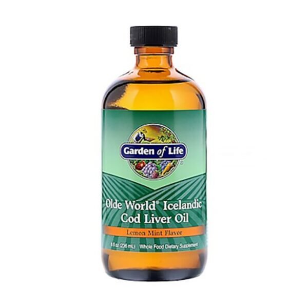 Garden Of Life Cod Liver Oil Lemon Mint 236Ml