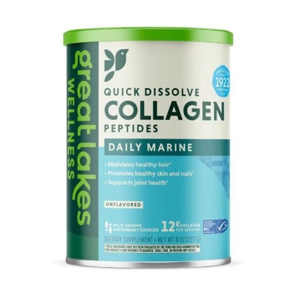 Glw Unflavored Daily Marine Quick Dissolve Collagen Peptides 227G