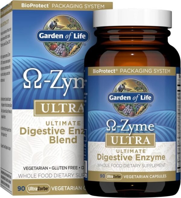 Garden Of Life Omega-Zyme Ultra Digestive Enzyme Blend 90C