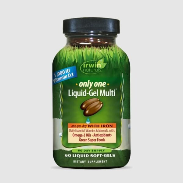 Irwin Only One Liquid-Gel Multi With Iron 60 Sfgls