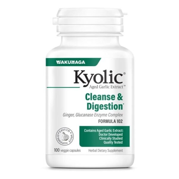 Kyolic Candida Cleanse & Digestion 102 100S