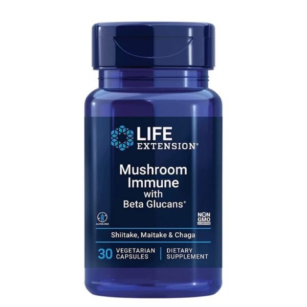 Life Extension Mushroom Immune 30 Veg Caps#Le02426