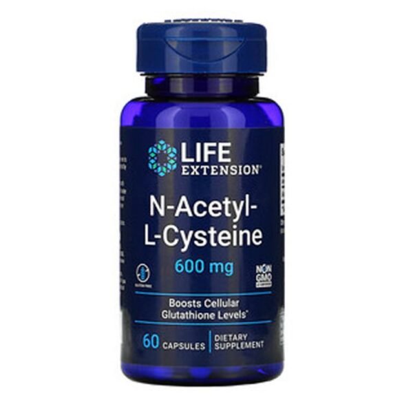 Life Extension N-Acetyl- L-Cysteine 600Mg 60S