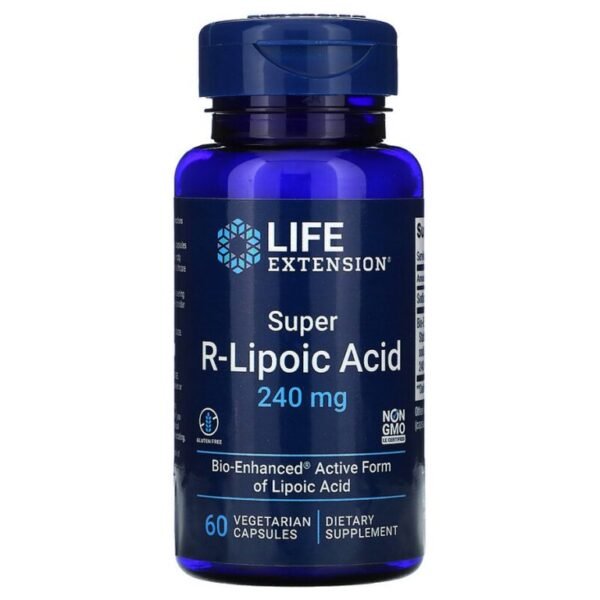 Life Extension Super R-Lipoic Acid 240 Mg 60S