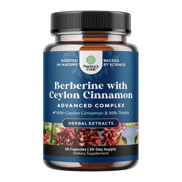 Nature’S Craft Berberine Adv Complex 60Caps