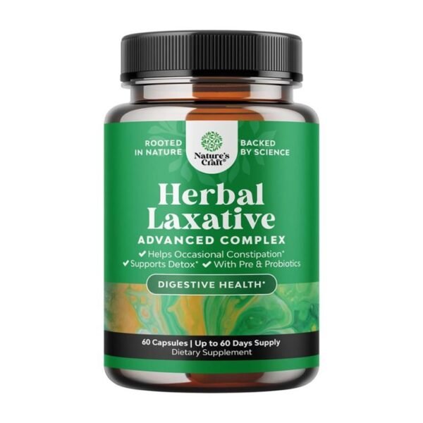 Nature’S Craft Herbal Laxative Adv Complex 60Caps