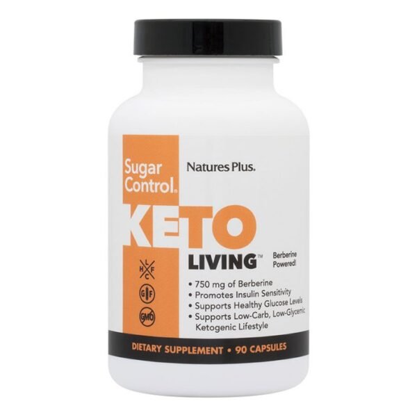 Natures Plus Keto Living Sugar Controls 90’S