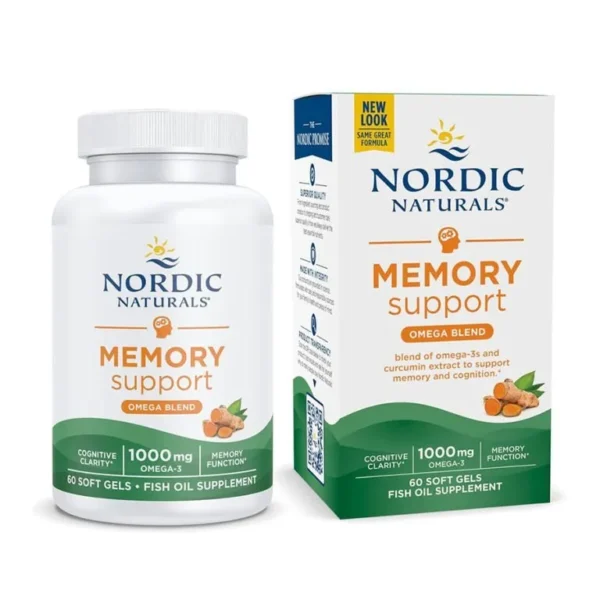 Nordic Naturals Memory Support 1000Mg 60Sftgls