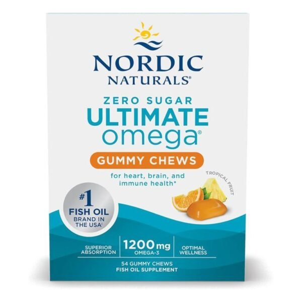 Nordic Naturals Ultimate Omega Gummy Chews 1200Mg 54’S