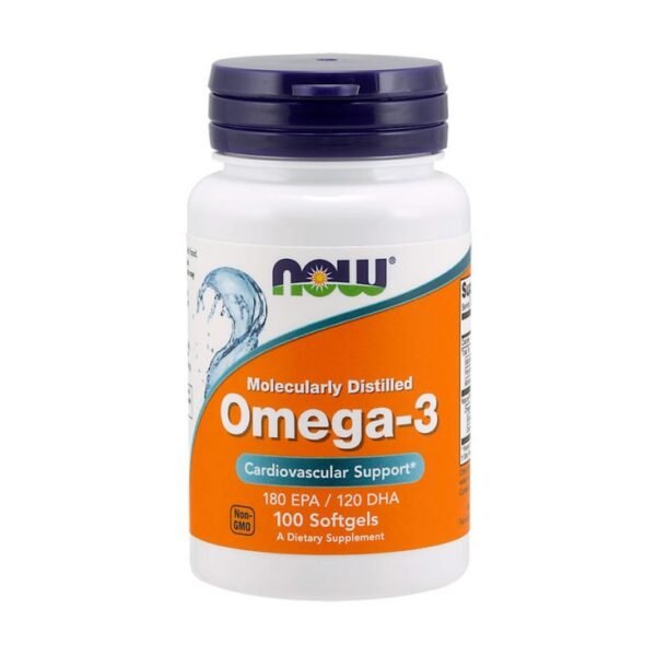 Now Omega 3 Softgels 100’S
