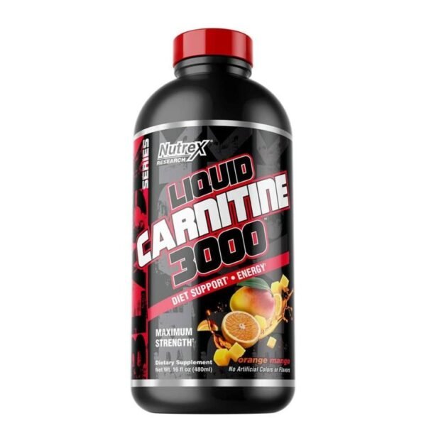 Nutrex Liquid Carnitine 3000 Green Apple 480Ml #Nut6617