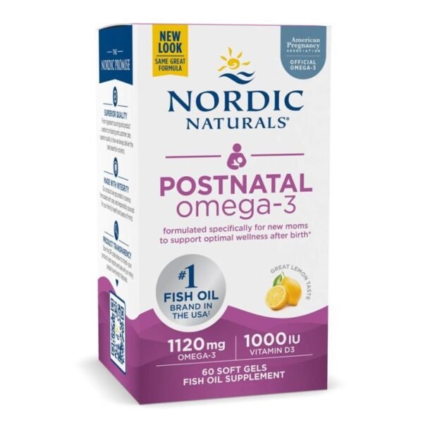 Nordic Naturals Postnatal Omega-3 60S