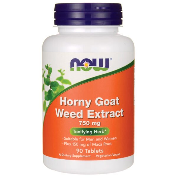Now Horny Goat Weed Extract 750Mg 90Tabs