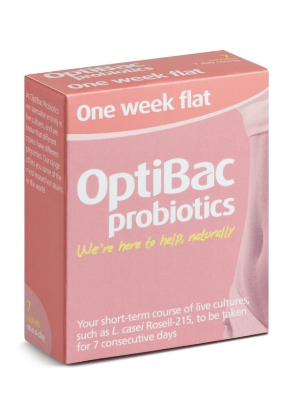 Optibac Probiotics One Week Flat 5 Billion 7Sachets