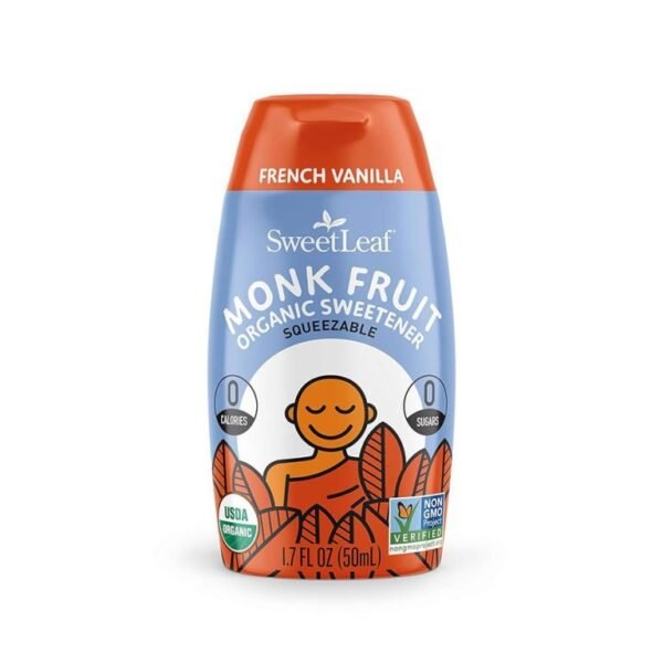 Sweetleaf Org Monk Fruit French Van Sweet Drops 50Ml #Mf50-Fv