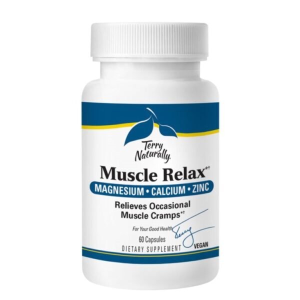 Terry Naturally Muscle Relax (Vegan) 60Caps #Tn26206
