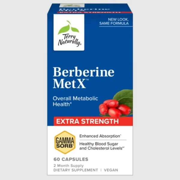 Terry Naturally Berberine Met Xultra Absorption 60Caps #Tn35606