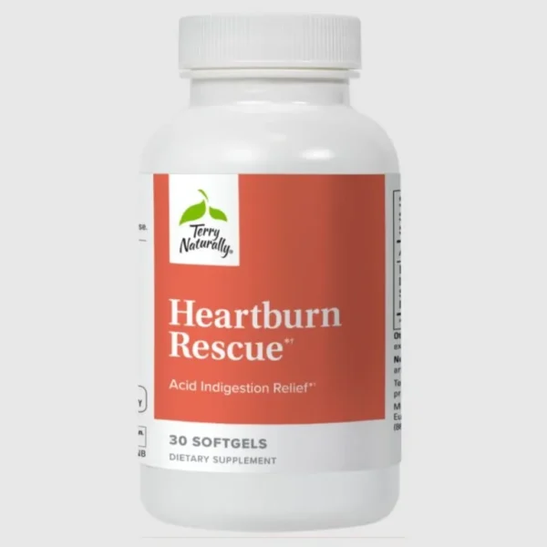 Terry Naturally Heartburn Rescue 60Caps #Tn20273