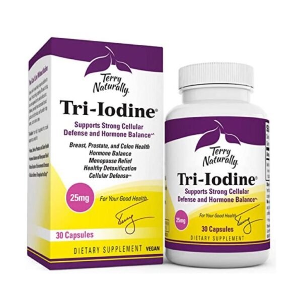 Terry Naturally Tri-Iodine (Vegan) 25G 30Caps #Tn40813