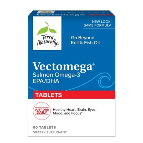 Terry Naturally Vectomega Salmon Omega-3 Epa/Dha 60Caps