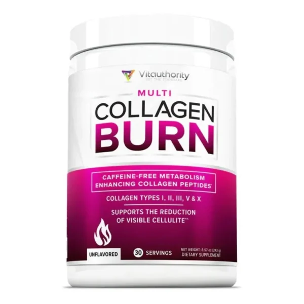 Vitauthority Multi Collagen Burn Unflavored 20Svs 162.4G