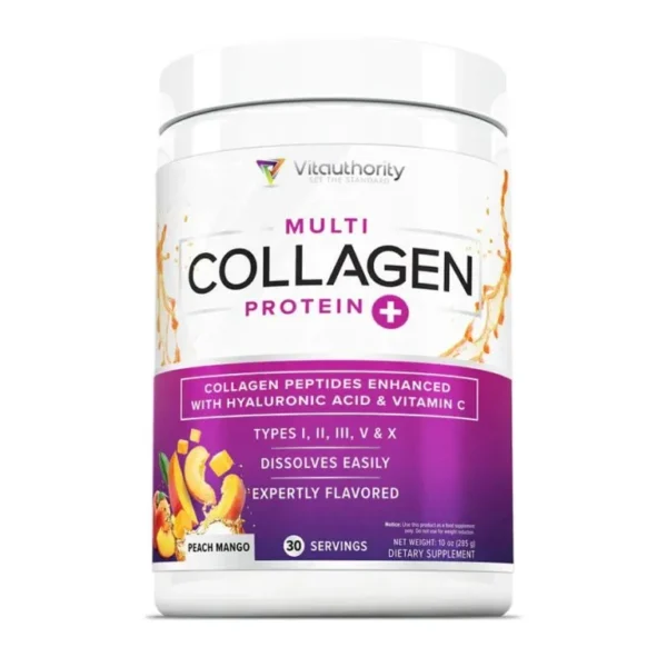 Vitauthority Multi Collagen Protein + Peach Mango 30Svs 285G