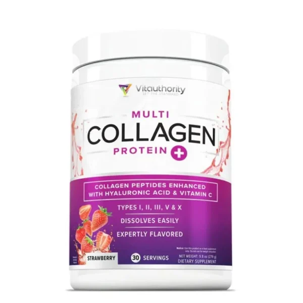 Vitauthority Multi Collagen Protein + S/Berry 30Svs 279G