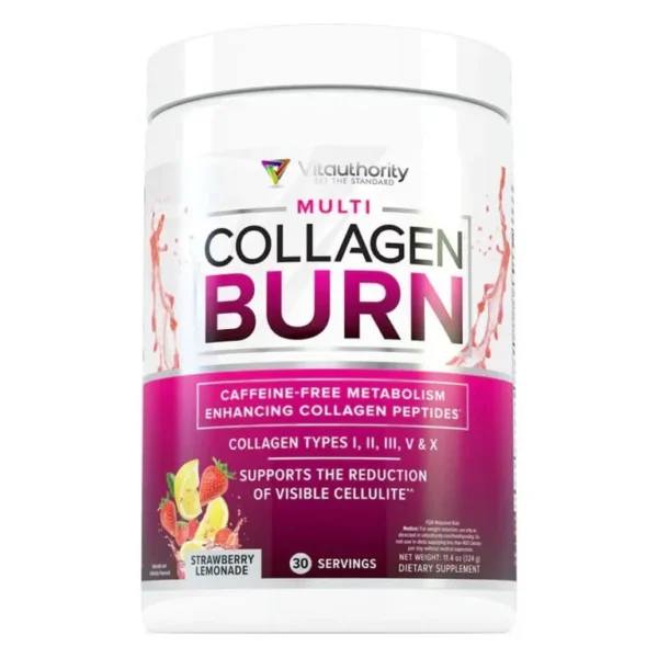 Vitauthority Multi Collagen Burn – Strawberry Lemonade Flav