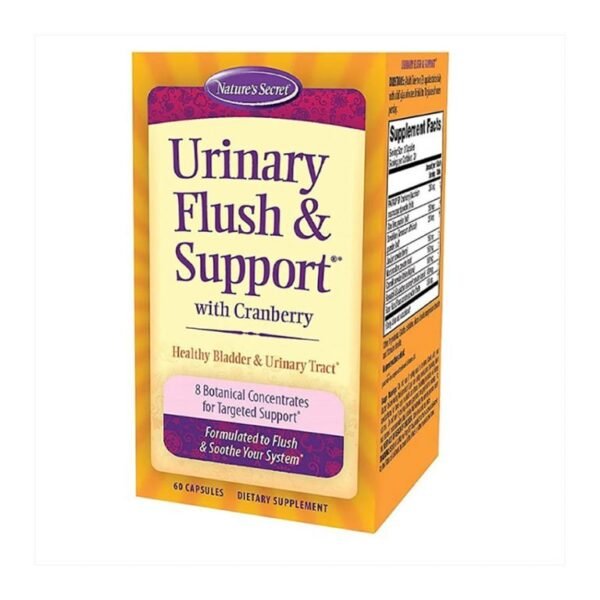Natures Secret Urinary Flush & Support 60Cap