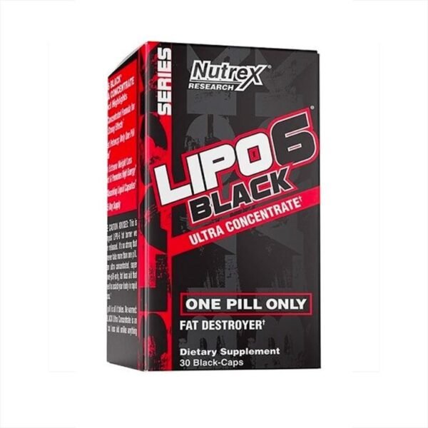 Nutrex Lipo 6 Black Uc 30Caps #Nut7641