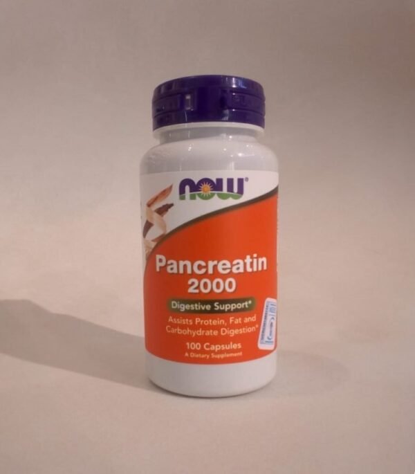 Now Pancreatin 10X -200Mg 100Capsues